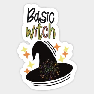 Basic witch Sticker